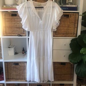 Cleobella White Midi Dress Size S